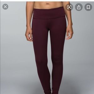 Lululemon Wunder Under Tight Pant 28 - size 2